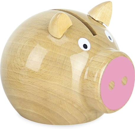 Tirelire cochon - rose Rose 2 - vertbaudet enfant 