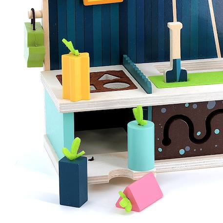 Jardin d'éveil multi-activités Bleu 5 - vertbaudet enfant 
