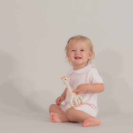 Combishort bébé sophie la girafe® Rose 3 - vertbaudet enfant 