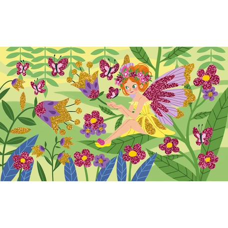 Set créatif paillettes fées Rose 6 - vertbaudet enfant 