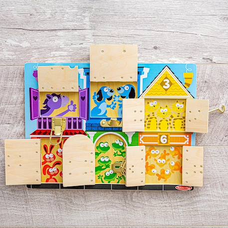 Puzzle ouvrir et fermer Jaune 4 - vertbaudet enfant 