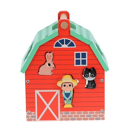 Ferme des formes ingela p. Arrhenius Rouge 5 - vertbaudet enfant 