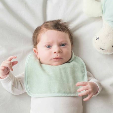 Lot de 3 bavoirs Vert 2 - vertbaudet enfant 