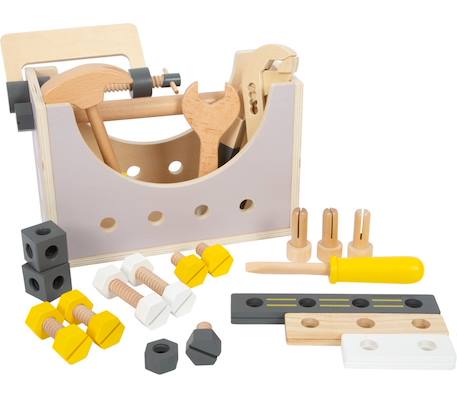 Boîte à outils 2 en 1 miniwob Gris 3 - vertbaudet enfant 