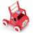 Chariot de marche pompiers Rouge 5 - vertbaudet enfant 