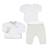 Trousseau naissance 3 pièces Gris 1 - vertbaudet enfant 