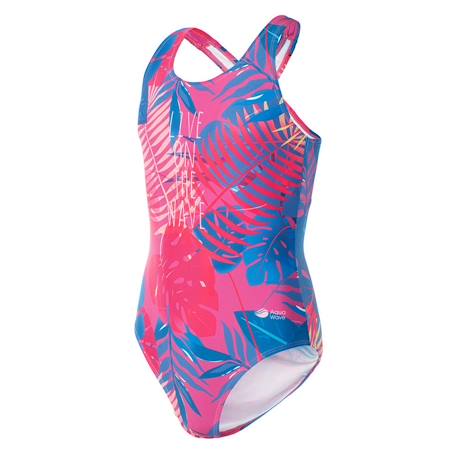 Maillot de bain 1 pièce synthétique salava Rose 3 - vertbaudet enfant 