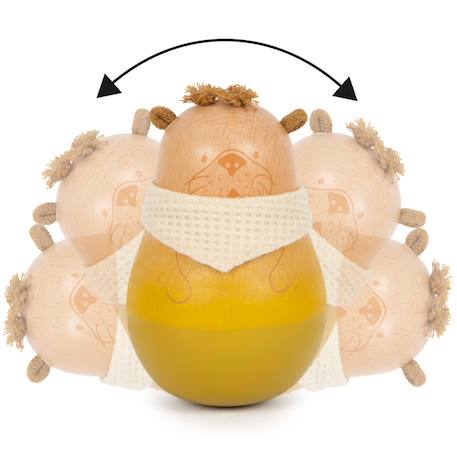 Jouet culbuto pour bébé seaside Jaune 3 - vertbaudet enfant 