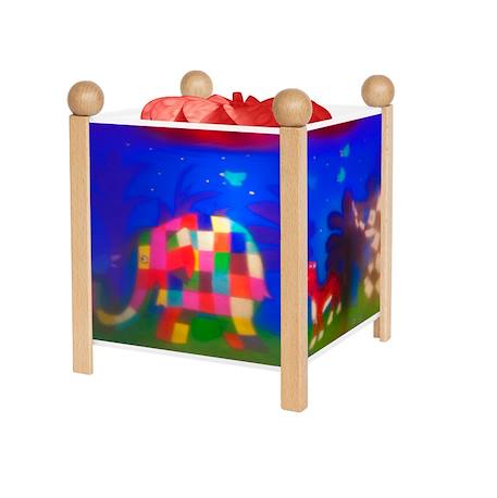 Veilleuse lanterne magique elmer naturel Bleu 1 - vertbaudet enfant 