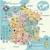 Carte de france magnétique ingela p. Arrhenius Bleu 1 - vertbaudet enfant 