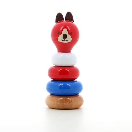 Empilable lucien le chien Rouge 2 - vertbaudet enfant 