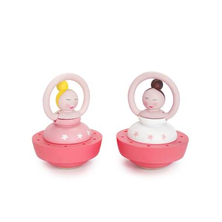 Boîte à musique ballerine rose Rose 3 - vertbaudet enfant 