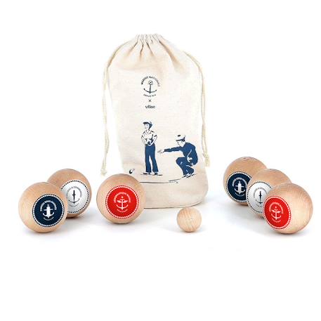 Jeu de pétanque marine nationale Beige 1 - vertbaudet enfant 