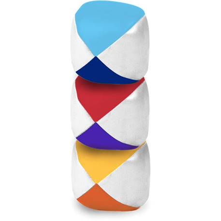 Set de 3 balles de jonglage Bleu 2 - vertbaudet enfant 