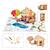 Chalet en bois à peindre 85 pcs Beige 4 - vertbaudet enfant 