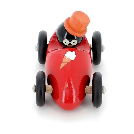 En voiture rené le pingouin Rouge 2 - vertbaudet enfant 