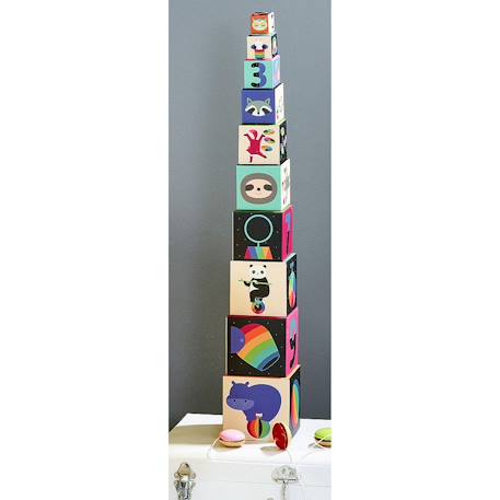 Cubes gigognes andy westface Bleu 2 - vertbaudet enfant 