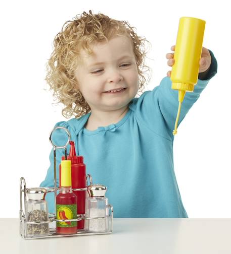 Ensemble de condiments Rouge 3 - vertbaudet enfant 