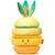 Ananas multi-textures à empiler Jaune 1 - vertbaudet enfant 