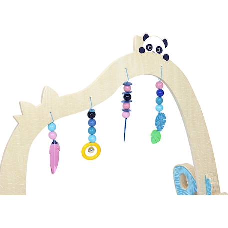 Portique d'éveil sous la canopée Beige 3 - vertbaudet enfant 