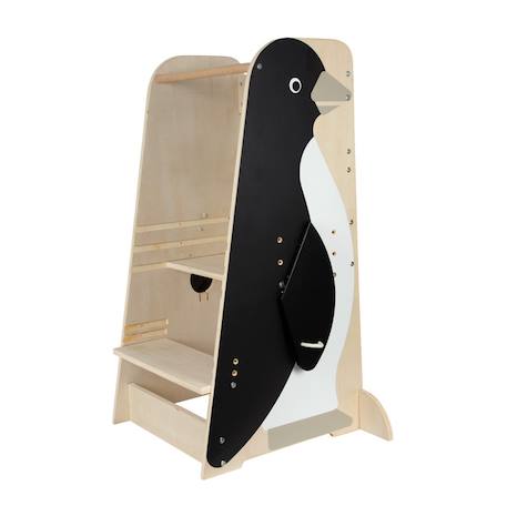 Tour d'apprentissage pingouin Beige 3 - vertbaudet enfant 