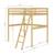 Lit mezzanine 2 places bois massif aaron Blanc+Bois 10 - vertbaudet enfant 