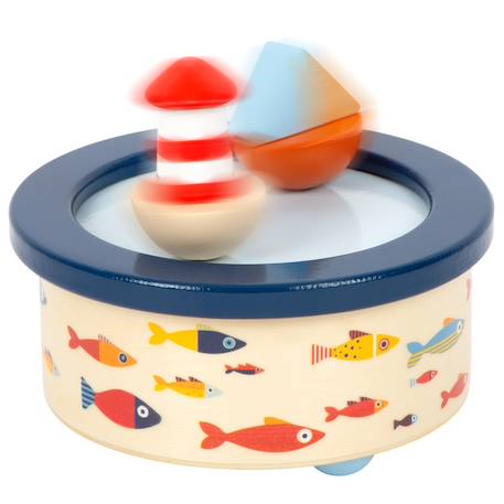 Boîte à musique grand océan Bleu 2 - vertbaudet enfant 
