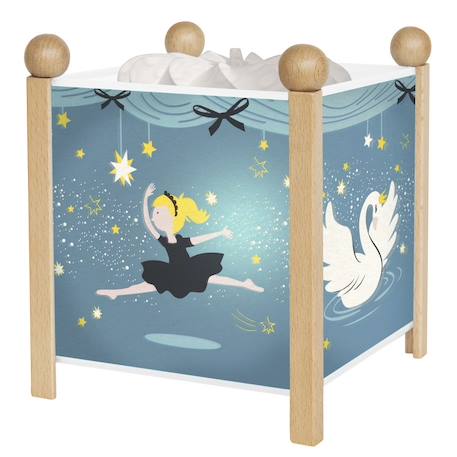 Lanterne magique ballerines - naturel Bleu 1 - vertbaudet enfant 