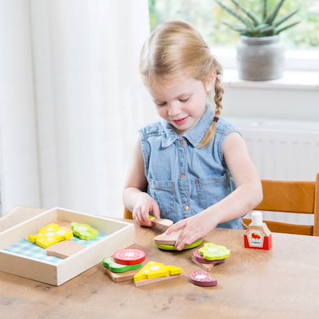 Set de sandwich à préparer Beige 3 - vertbaudet enfant 