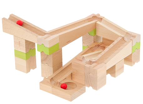 Circuit de billes 40 pièces Beige 6 - vertbaudet enfant 