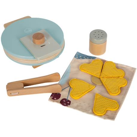 Gaufrier en bois tasty Bleu 2 - vertbaudet enfant 
