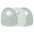 Lot de 3 bavoirs Vert 1 - vertbaudet enfant 