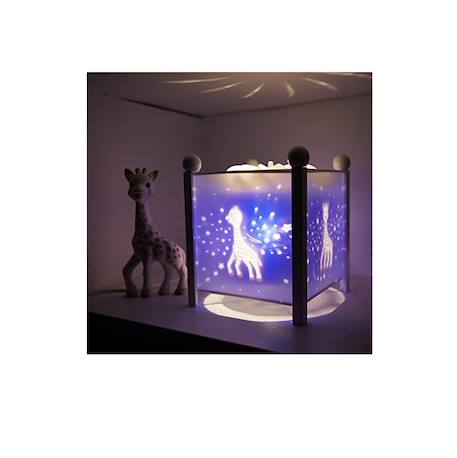 Lanterne magique sophie la girafe naturel Bleu 4 - vertbaudet enfant 