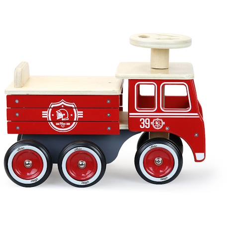 Porteur camion de pompier Rouge 2 - vertbaudet enfant 