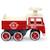 Porteur camion de pompier Rouge 2 - vertbaudet enfant 