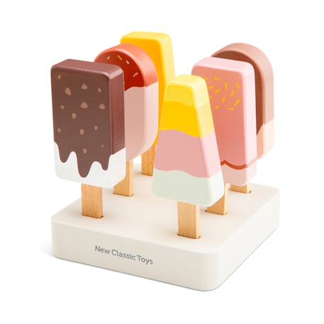 Bâtonnets glacés en bois 6 pcs Rose 1 - vertbaudet enfant 