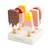 Bâtonnets glacés en bois 6 pcs Rose 1 - vertbaudet enfant 