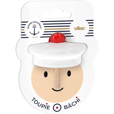 Toupie bâchi marine nationale Blanc 1 - vertbaudet enfant 