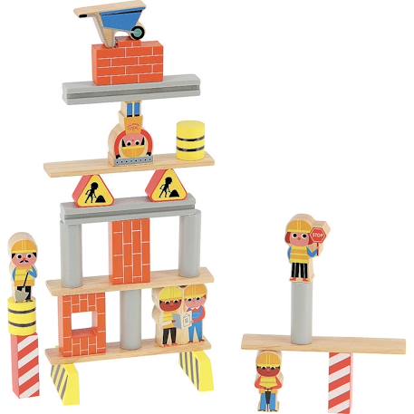 Jeu d'équilibre chantier ingela p. Arrhenius Orange 1 - vertbaudet enfant 