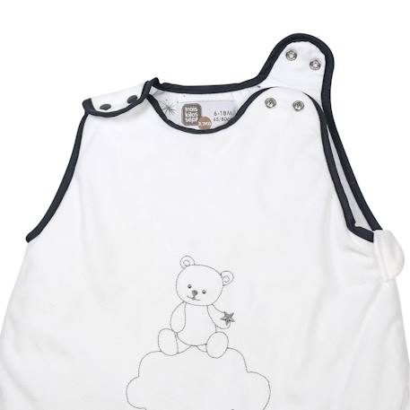 Gigoteuse bébé en velours tog 2.5 Gris 4 - vertbaudet enfant 