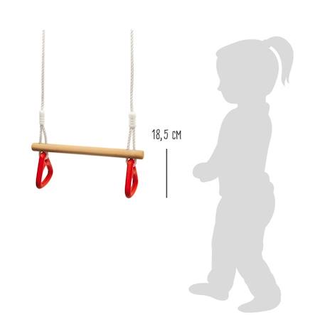 Balançoire avec anneaux Beige 3 - vertbaudet enfant 