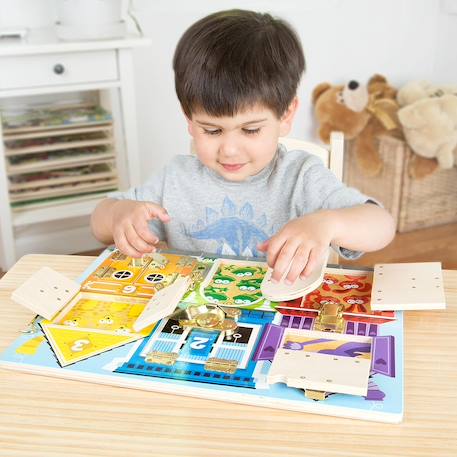 Puzzle ouvrir et fermer Jaune 2 - vertbaudet enfant 