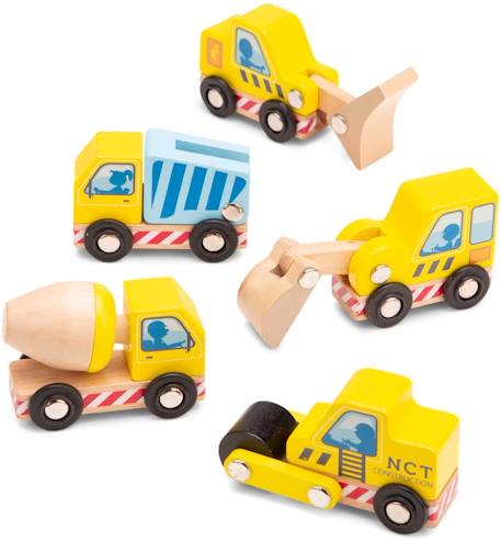 Véhicules de construction Jaune 1 - vertbaudet enfant 