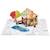 Chalet en bois à peindre 85 pcs Beige 3 - vertbaudet enfant 
