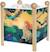 Veilleuse lanterne magique savane naturel Jaune 1 - vertbaudet enfant 