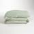 Housse de couette satin de coton bio lavé 1 personne Ambre+Blanc craie+Cyprès+Lin+Peach+Tilleul 32 - vertbaudet enfant 