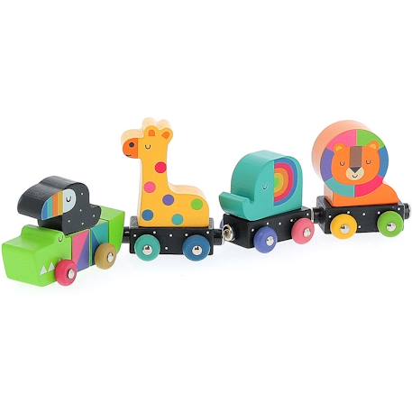 Train des animaux andy westface Noir 1 - vertbaudet enfant 