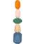 Pierres d'équilibre en bois safari Beige 6 - vertbaudet enfant 