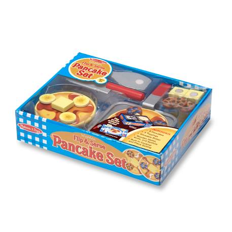 Kit pour pancakes en bois Gris 5 - vertbaudet enfant 