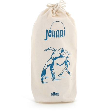 Jokari bois massif en sac coton Beige 3 - vertbaudet enfant 